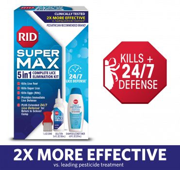 RID SUPER MAX 5-IN-1 COMPLETE LICE ELIMINATION KIT